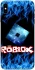 Чохол на Apple iPhone X (5.8") Roblox Galaxy Flame Logo фото 1 з 1