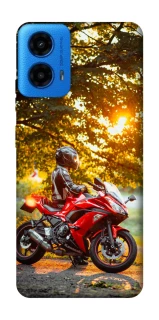 Чохол на Motorola Moto G45 Промені заходу сонця фото 1 з 1