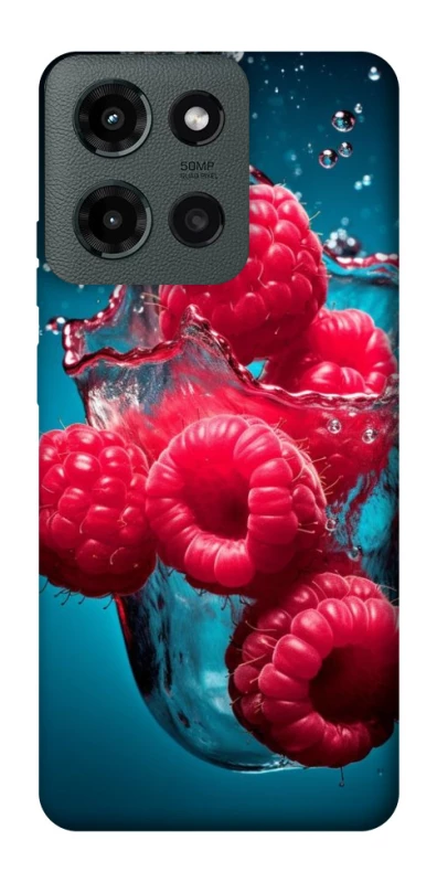 Чохол на Motorola Moto G Power (2025) Малинка у воді фото 1 з 1