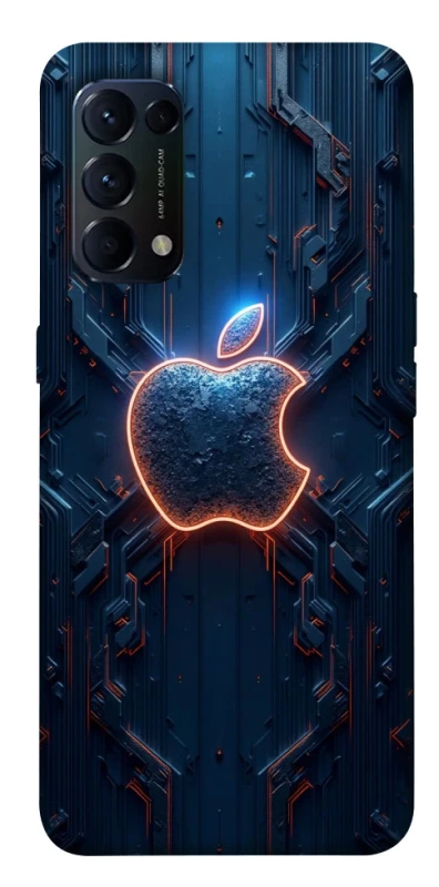 Чохол на Oppo Reno 5 4G Apple logo ver.1 фото 1 з 1
