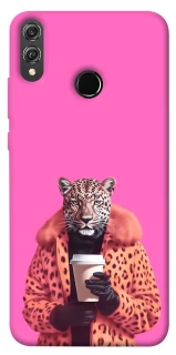 Чехол на Huawei Honor 8X Леопард с кофе фото 1 из 1