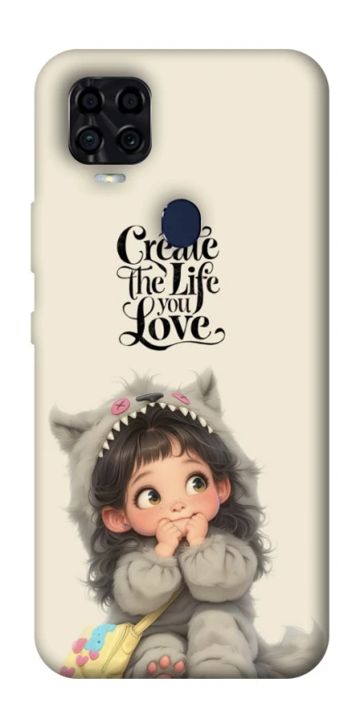 Чохол на ZTE Blade v2020 Create the life you love фото 1 з 1