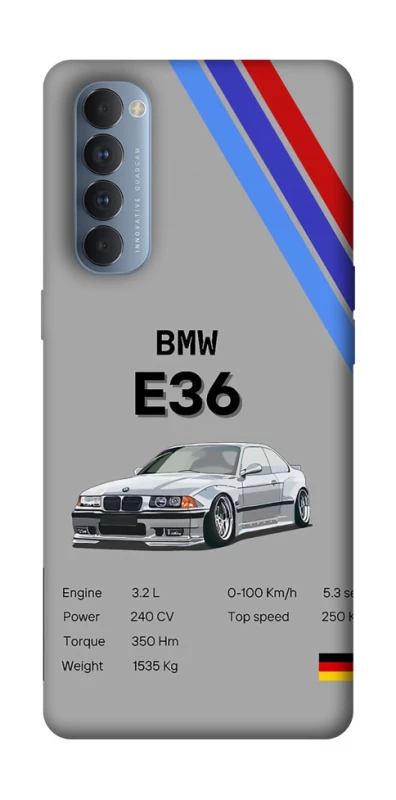 Чохол на Oppo Reno 4 Pro BMW V32 фото 1 з 1