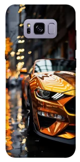 Чохол на Samsung G955 Galaxy S8 Plus Golden sports car фото 1 з 1