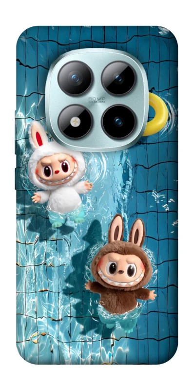 Чохол на Xiaomi Redmi Note 15 Pro+ 5G Labubu in the pool фото 1 з 1