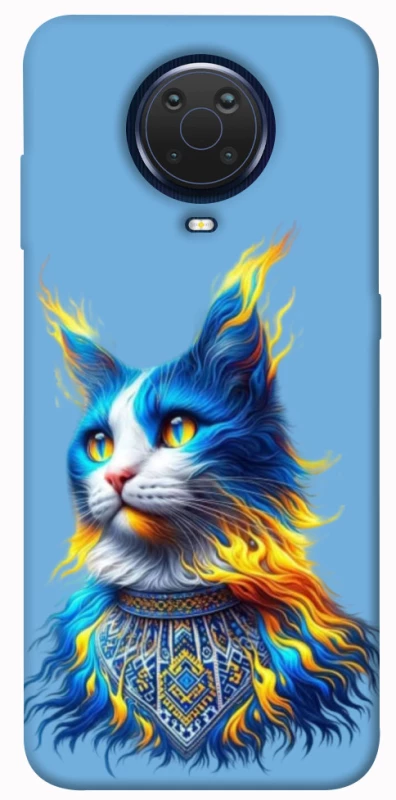 Чохол на Nokia G20 / G10 / 6.3 Кіт патріот фото 1 з 1