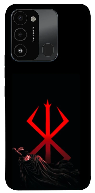 Чохол на TECNO Spark 8C Berserk Red Logo фото 1 з 1