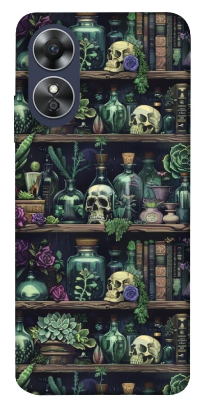 Чохол на Oppo A17 Bookshelf ver.1 фото 1 з 1