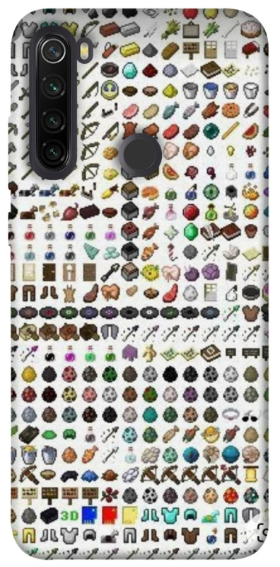 Чохол на Xiaomi Redmi Note 8T Minecraft v2 фото 1 з 1