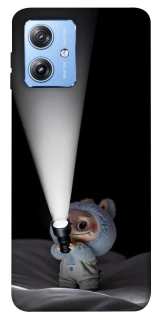 Чохол на Motorola Moto G84 Labubu with flashlight ver.3 фото 1 з 1