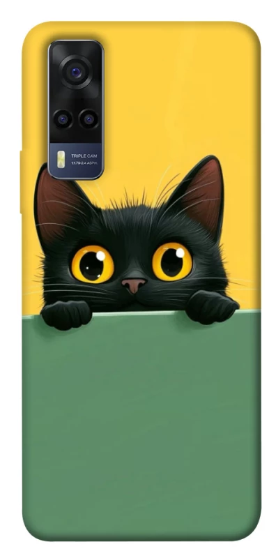 Чохол на Vivo Y53s Black cat v2 фото 1 з 1