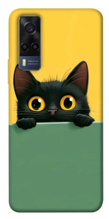 Чохол на Vivo Y53s Black cat v2 фото 1 з 1