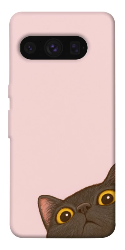 Чехол на Google Pixel 8 Pro Peeping cat фото 1 из 1