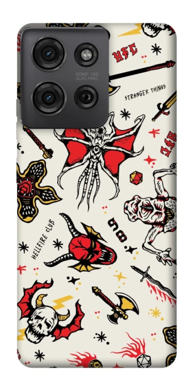 Чохол на Motorola Moto G75 Stranger Things ver.2 фото 1 з 1