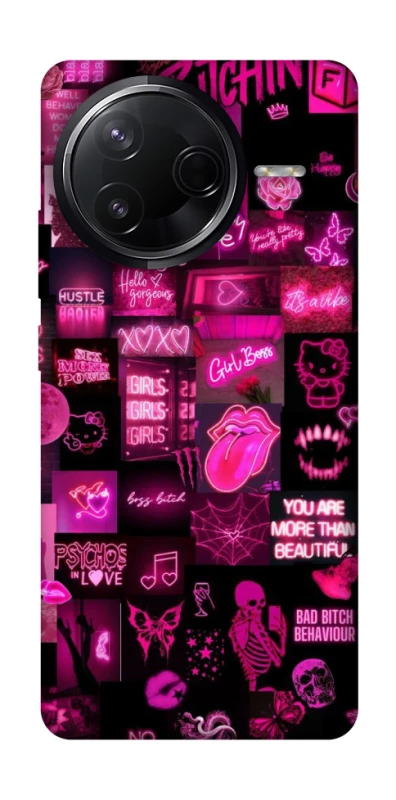 Чехол на Infinix Note 50 Pro Hot collage ver.8 фото 1 из 1