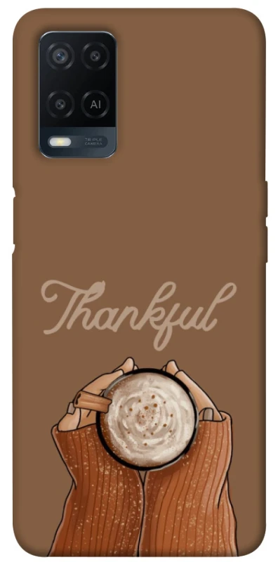 Чохол на Oppo A54 4G Thankful coffee фото 1 з 1