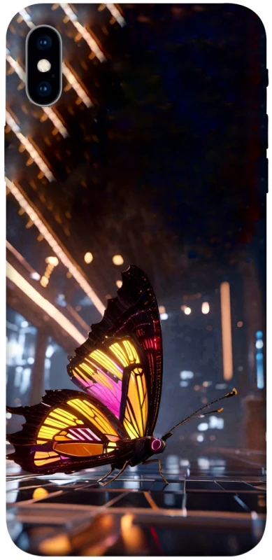Чехол на Apple iPhone XS Max (6.5") Cyber butterfly фото 1 из 1
