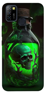 Чохол на Infinix Hot 10 Lite Skull bottle фото 1 з 1