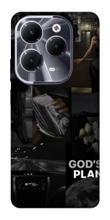 Чохол на Infinix Hot 40 God's plan фото 1 з 1