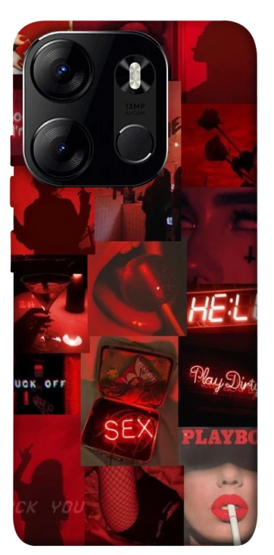 Чехол на Tecno Spark Go 2023 Love collage ver.3 фото 1 из 1