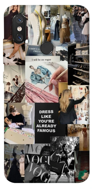Чохол на Xiaomi Mi 8 Fashion collage ver.11 фото 1 з 1