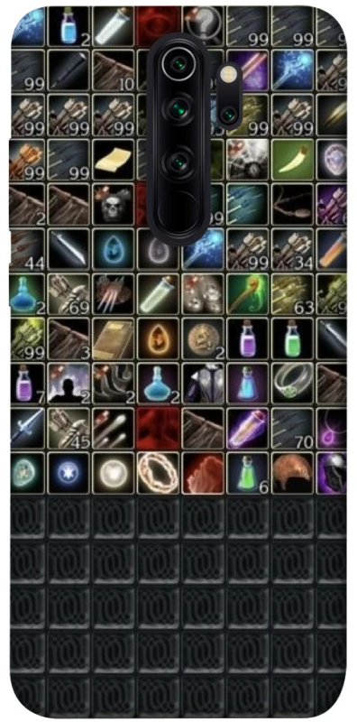 Чехол на Xiaomi Redmi Note 8 Pro Inventory menu ver.2 фото 1 из 1