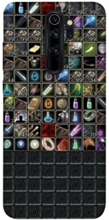 Чехол на Xiaomi Redmi Note 8 Pro Inventory menu ver.2 фото 1 из 1