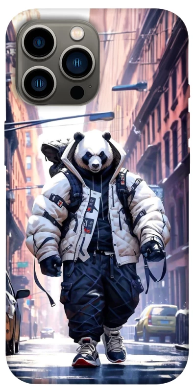 Чохол на Apple iPhone 13 Pro Max (6.7") Панда кур'єр фото 1 з 1