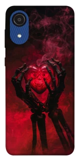 Чехол на Samsung Galaxy A03 Core Heart in the hands of a skeleton фото 1 Чехол на Samsung Galaxy A03 Core Heart in the hands of a skeleton фото 1 из 1