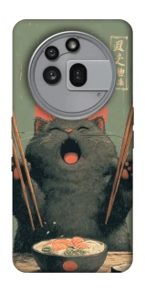 Чехол на Nothing Phone (3a) Pro Hungry Cat фото 1 из 1