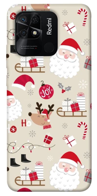 Чохол на Xiaomi Redmi 10C Новорічний v1 фото 1 з 1