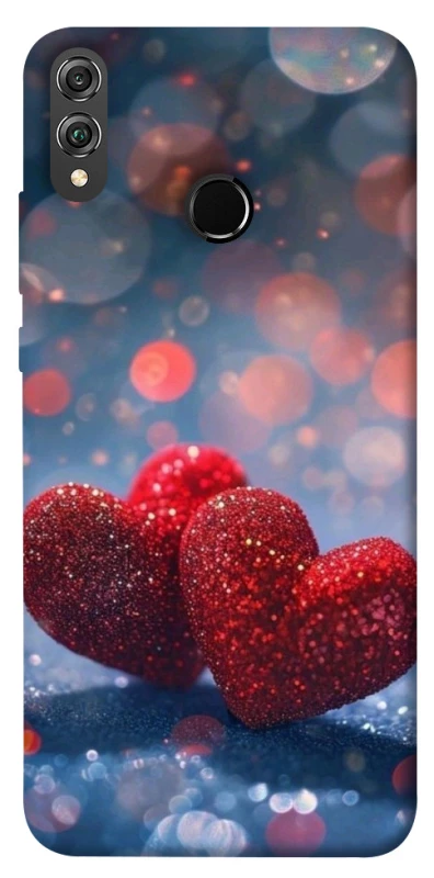 Чохол на Huawei Honor 8X Red hearts фото 1 з 1