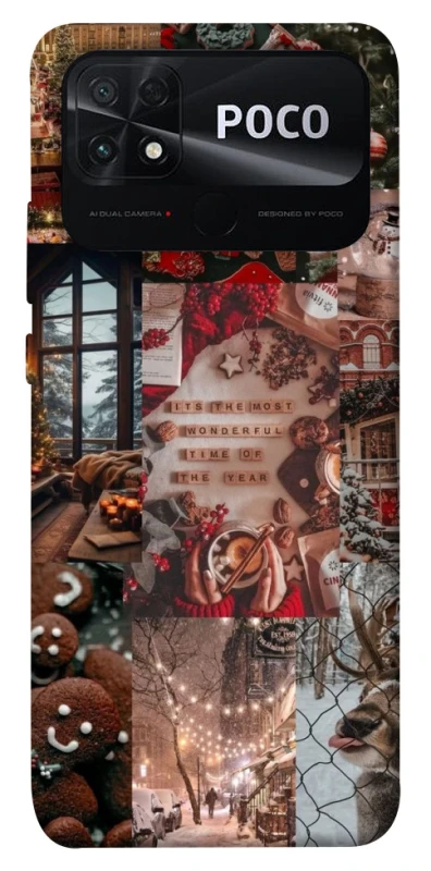Чохол на Xiaomi Poco C40 Christmas spirit ver.3 фото 1 з 1