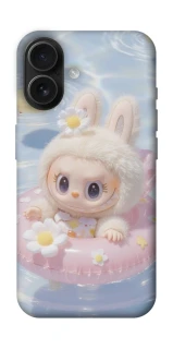 Чохол на Apple iPhone 16 Labubu swimming фото 1 з 1