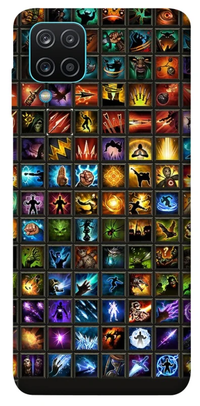 Чохол на Samsung Galaxy M12 Abilities menu ver.3 фото 1 з 1