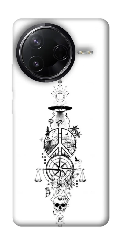 Чехол на Infinix Note 50 Pro Tattoo ver.7 фото 1 из 1