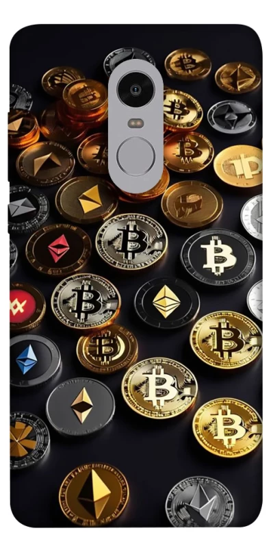 Чохол на Xiaomi Redmi Note 4X / Note 4 (Snapdragon) Many coins фото 1 з 1