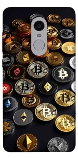 Чехол на Xiaomi Redmi Note 4X / Note 4 (Snapdragon) Many coins фото 1 из 1