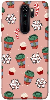 Чехол на Xiaomi Redmi Note 8 Pro Новогодний v38 фото 1 из 1