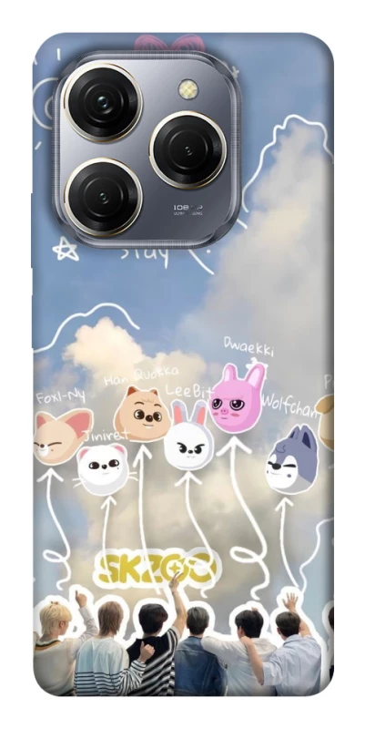 Чохол на TECNO Spark 20 Pro Stray Kids Full Force фото 1 з 1