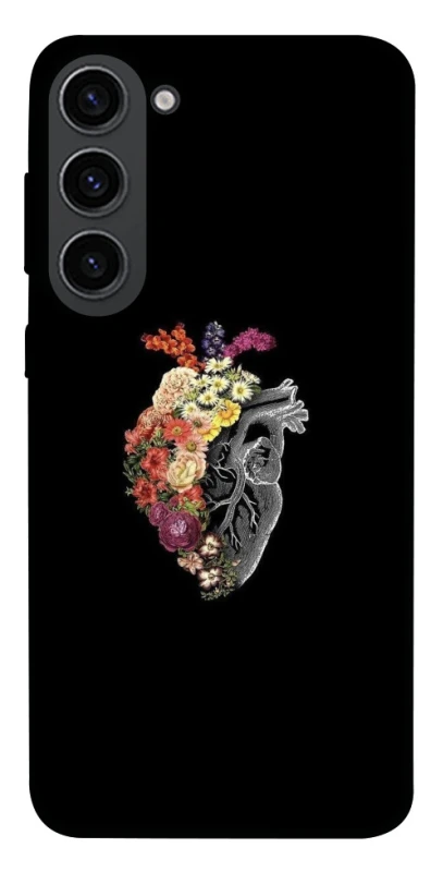 Чохол на Samsung Galaxy S23 Heart with flowers фото 1 з 1