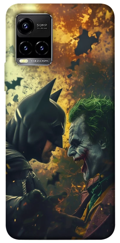 Чохол на Vivo Y21 / Y33s Batman and the Joker фото 1 з 1