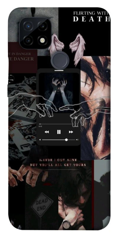 Чехол на Realme C21 Flirt collage фото 1 из 1