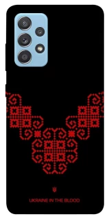 Чохол на Samsung Galaxy A52 4G / A52 5G Чорно-червона вишиванка фото 1 з 1