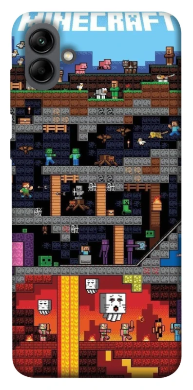 Чохол на Samsung Galaxy A04 Minecraft фото 1 з 1