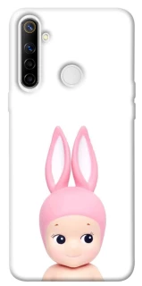 Чохол на Realme 6i Minimal Bunny Peek фото 1 з 1