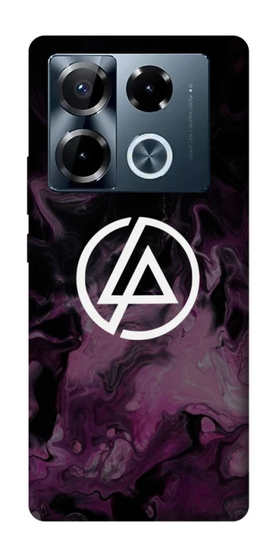 Чохол на Infinix Note 40 Pro 4G Linkin Park logo ver.6 фото 1 з 1