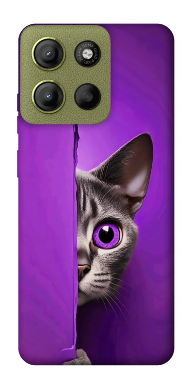 Чохол на Motorola Moto G15 4G Кіт-підглядач фото 1 з 1