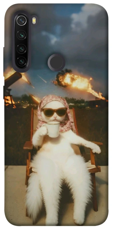 Чехол на Xiaomi Redmi Note 8T Exploding Kittens ver.1 фото 1 из 1