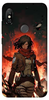 Чохол на Xiaomi Redmi Note 6 Pro Mikasa v2 фото 1 з 1